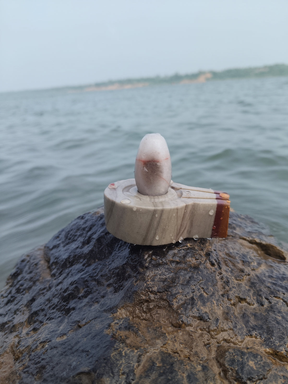 Narmda river stone narmdeswar shivling