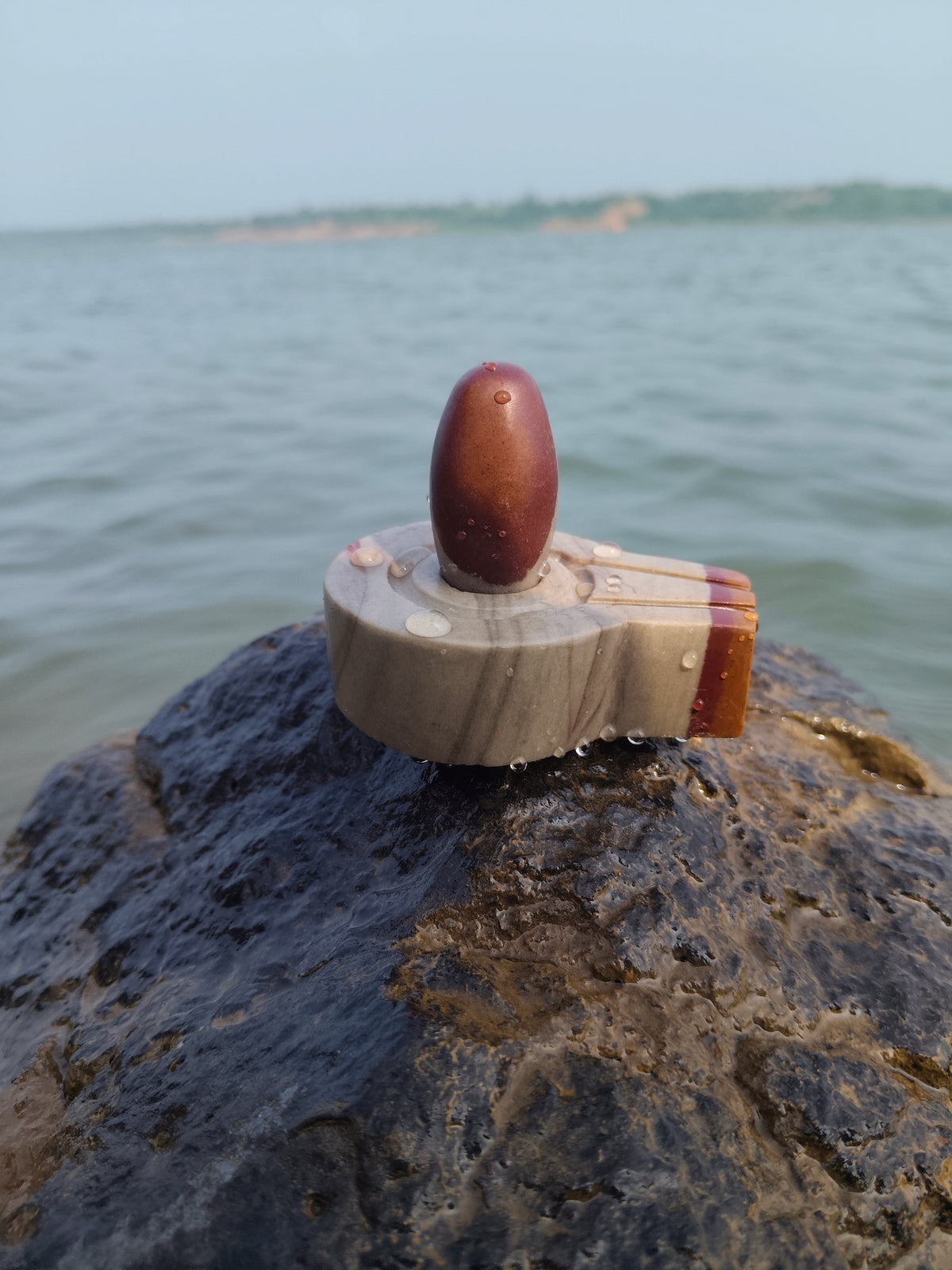 Narmda river stone narmdeswar shivling