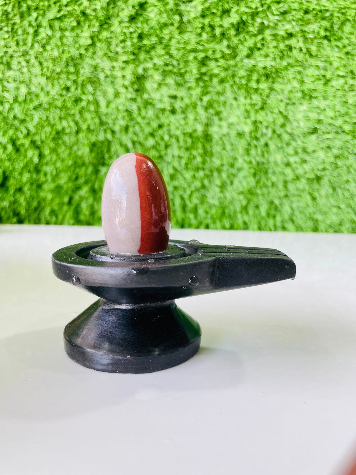 Ardhnarswar narmdeswar shivling antique original narmdeswar shivling