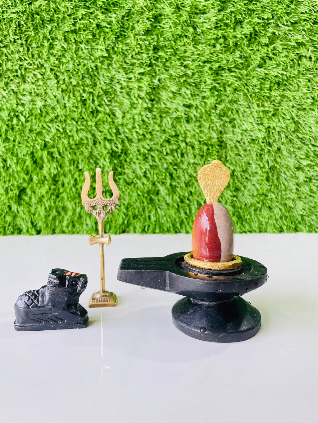 Ardhnarswar shivling thumb sije narmdeswar shivling Home puja