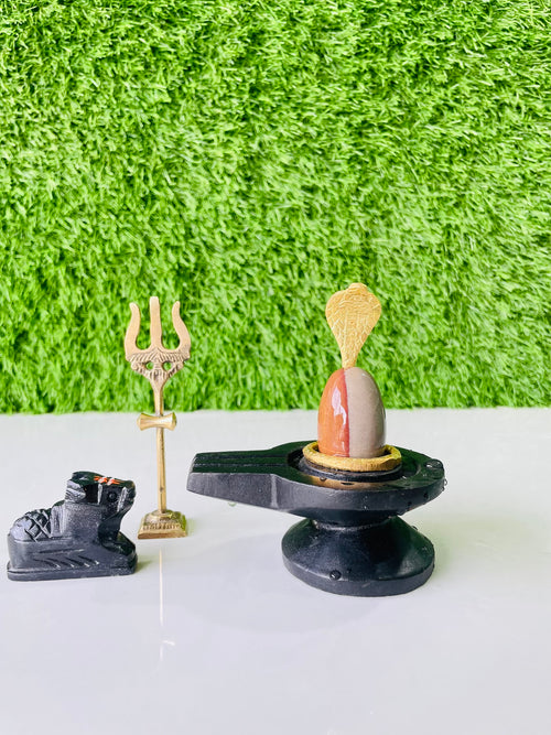 Ardhnarswar shivling thumb sije narmdeswar shivling Home puja